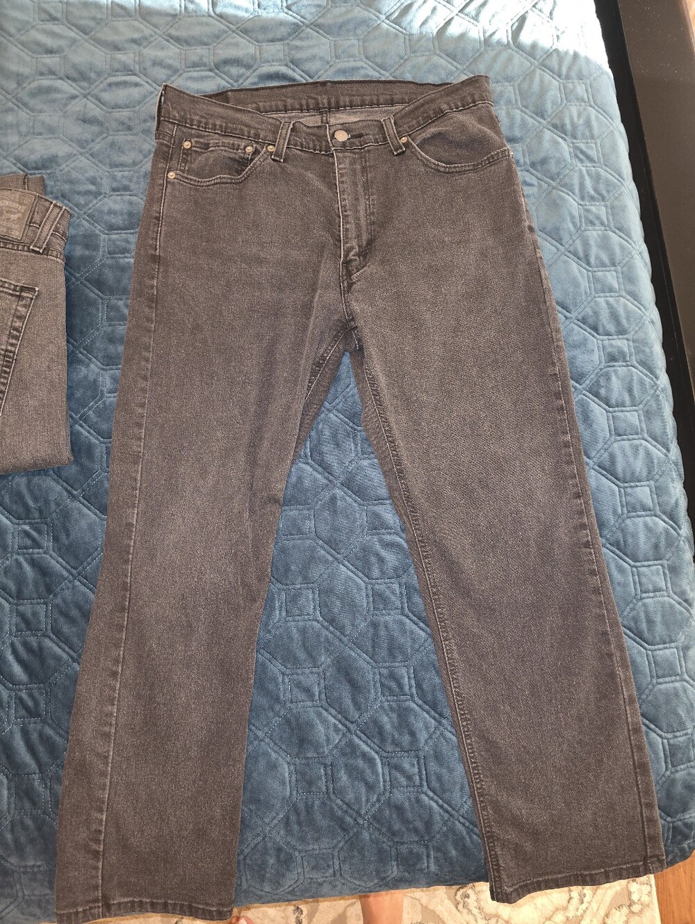 BUNDLE OF 3 Levi’s 541 Athletic Taper Jeans | 36x29 | Grayscale Colors - Picture 6 of 12